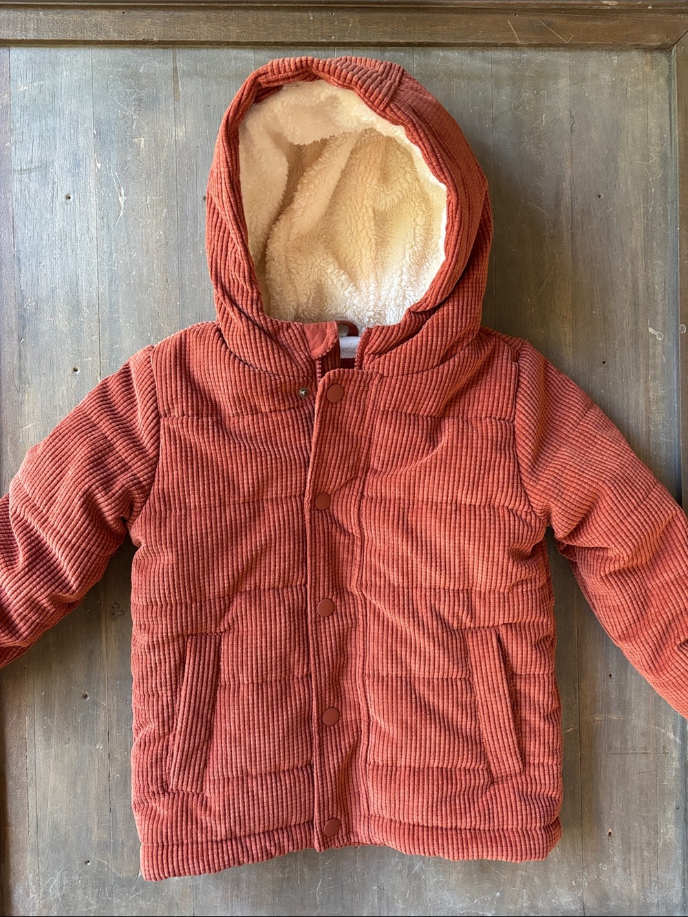 Cat & Jack corduroy toddler coat